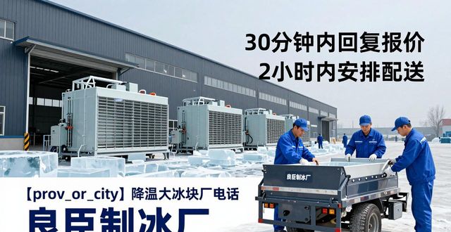 通州降温大冰块厂电话 良臣制冰厂