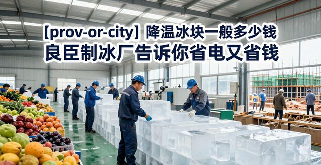 通州降温冰块一般多少钱 良臣制冰厂告诉你省电又省钱